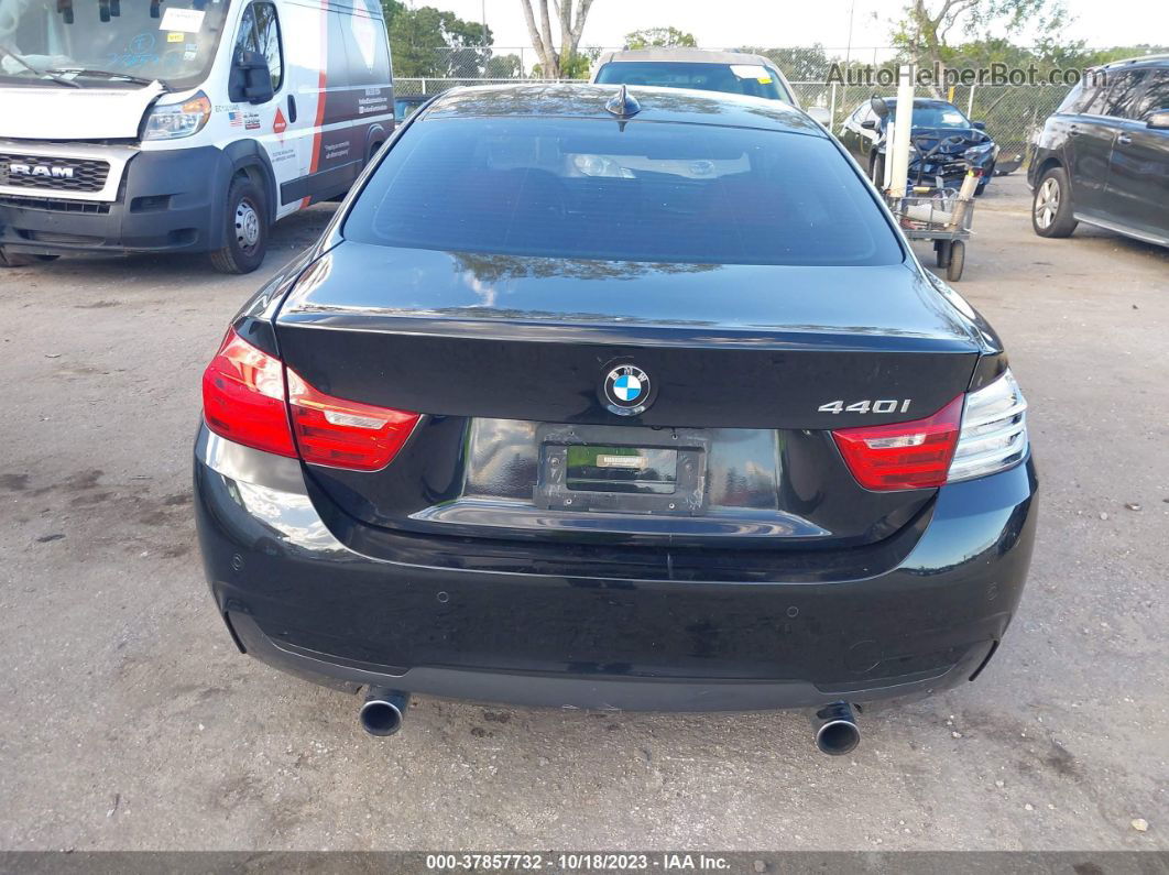 2017 Bmw 440i Black vin: WBA4P1C58HK522298