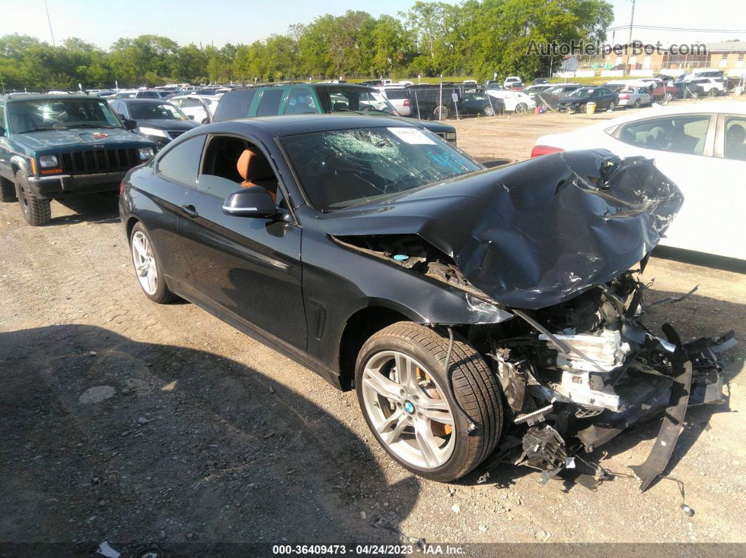 2017 Bmw 440i Xdrive Black vin: WBA4P3C3XHK528680