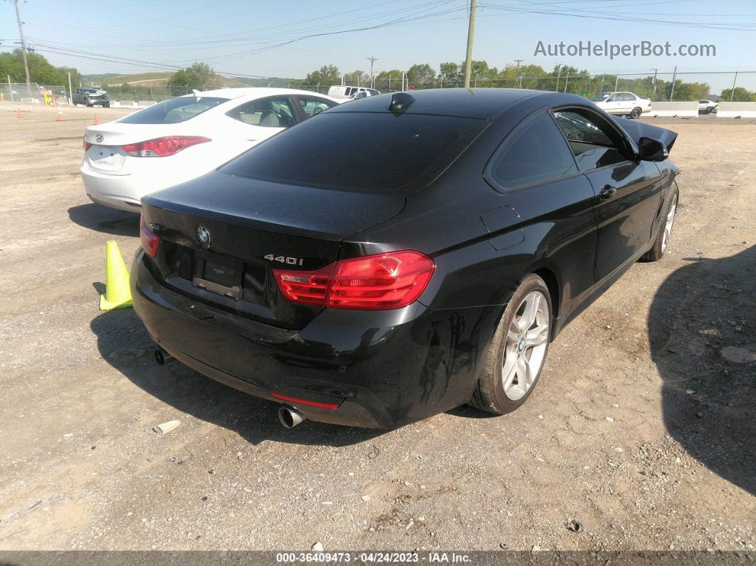 2017 Bmw 440i Xdrive Black vin: WBA4P3C3XHK528680