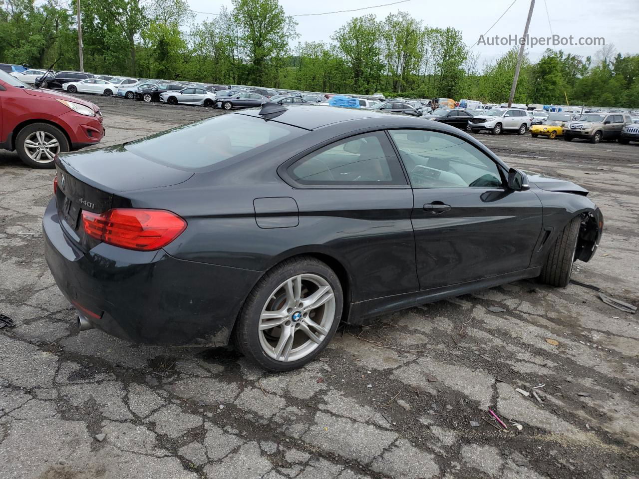 2017 Bmw 440xi  Black vin: WBA4P3C53HK528196