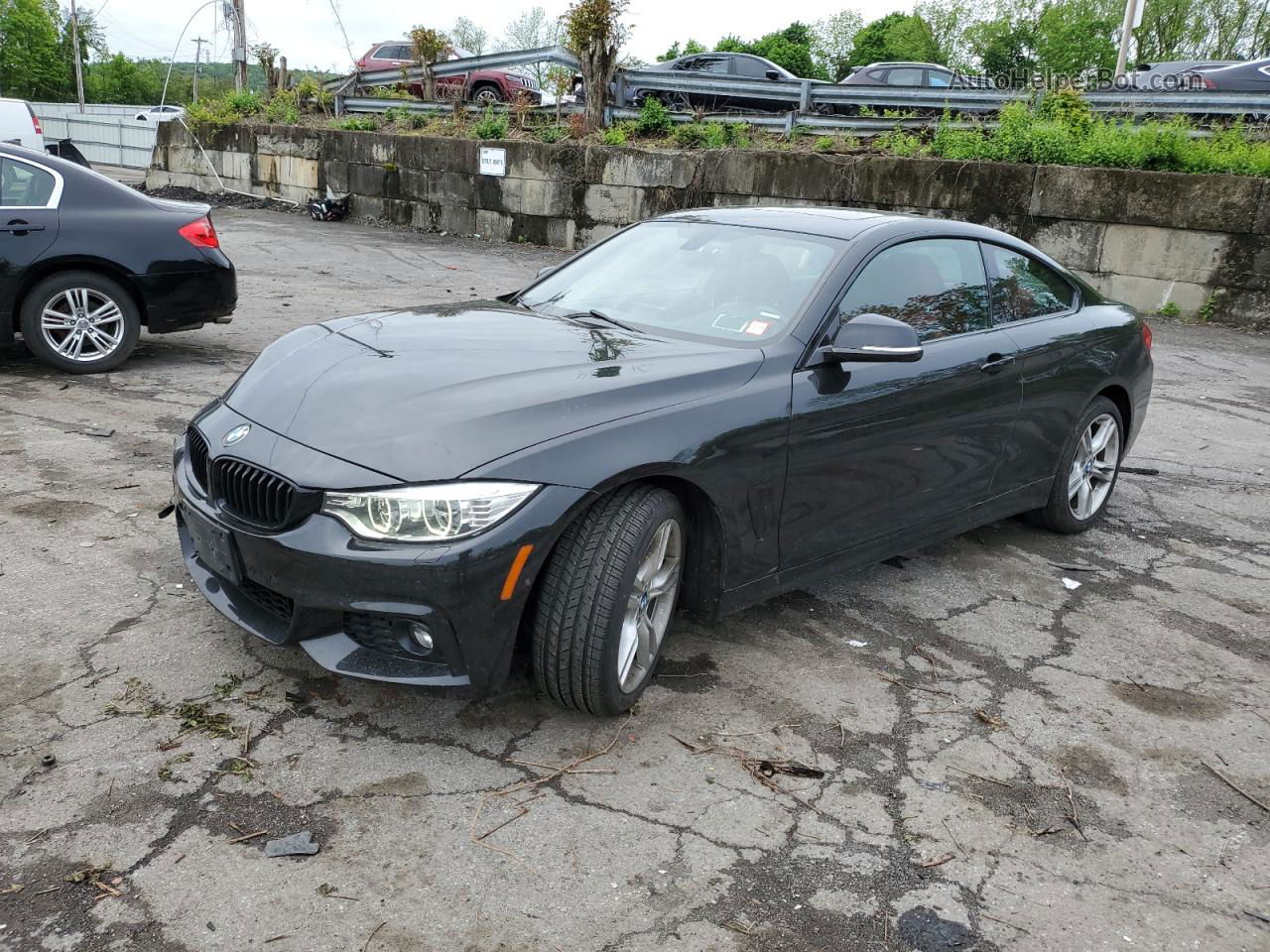 2017 Bmw 440xi  Black vin: WBA4P3C53HK528196