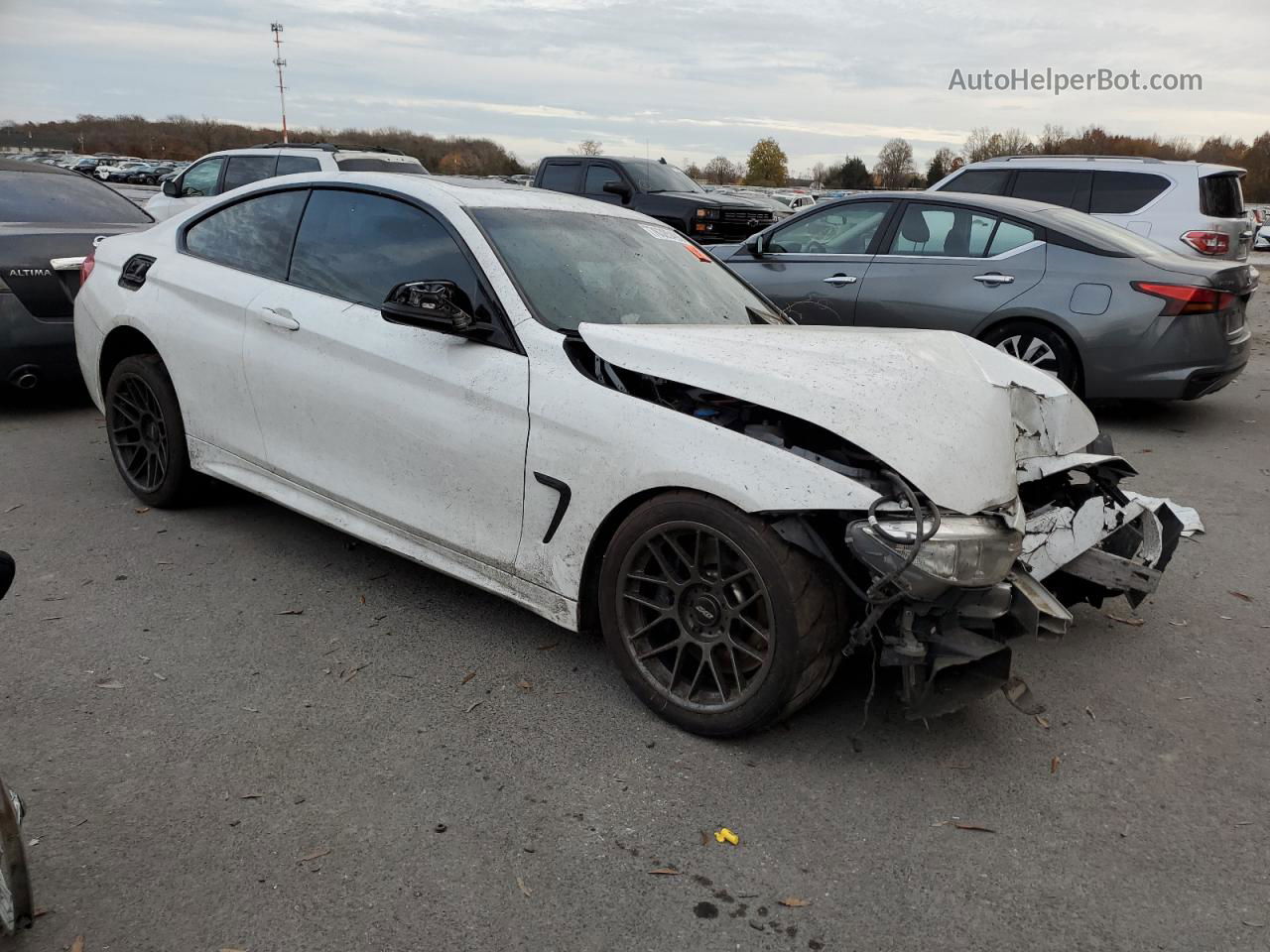 2017 Bmw 440xi  Silver vin: WBA4P3C59HK528221