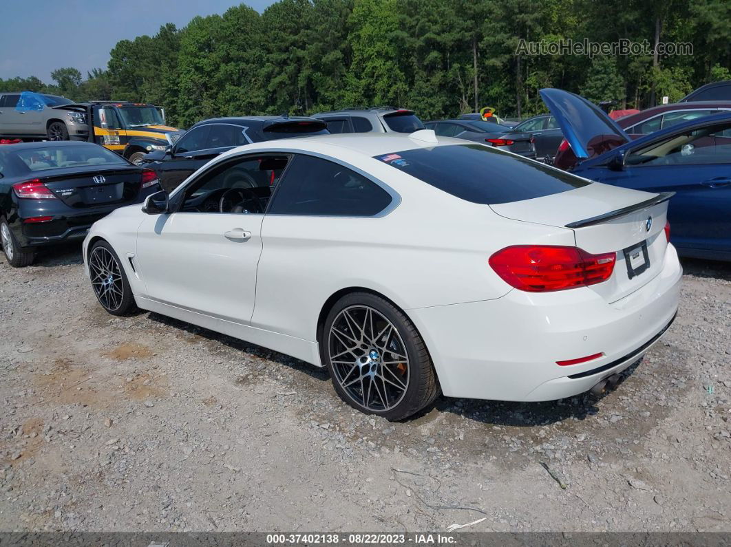 2017 Bmw 4 Series 430i White vin: WBA4R7C31HK896036