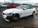 2017 Bmw 430i White vin: WBA4R7C39HK680063