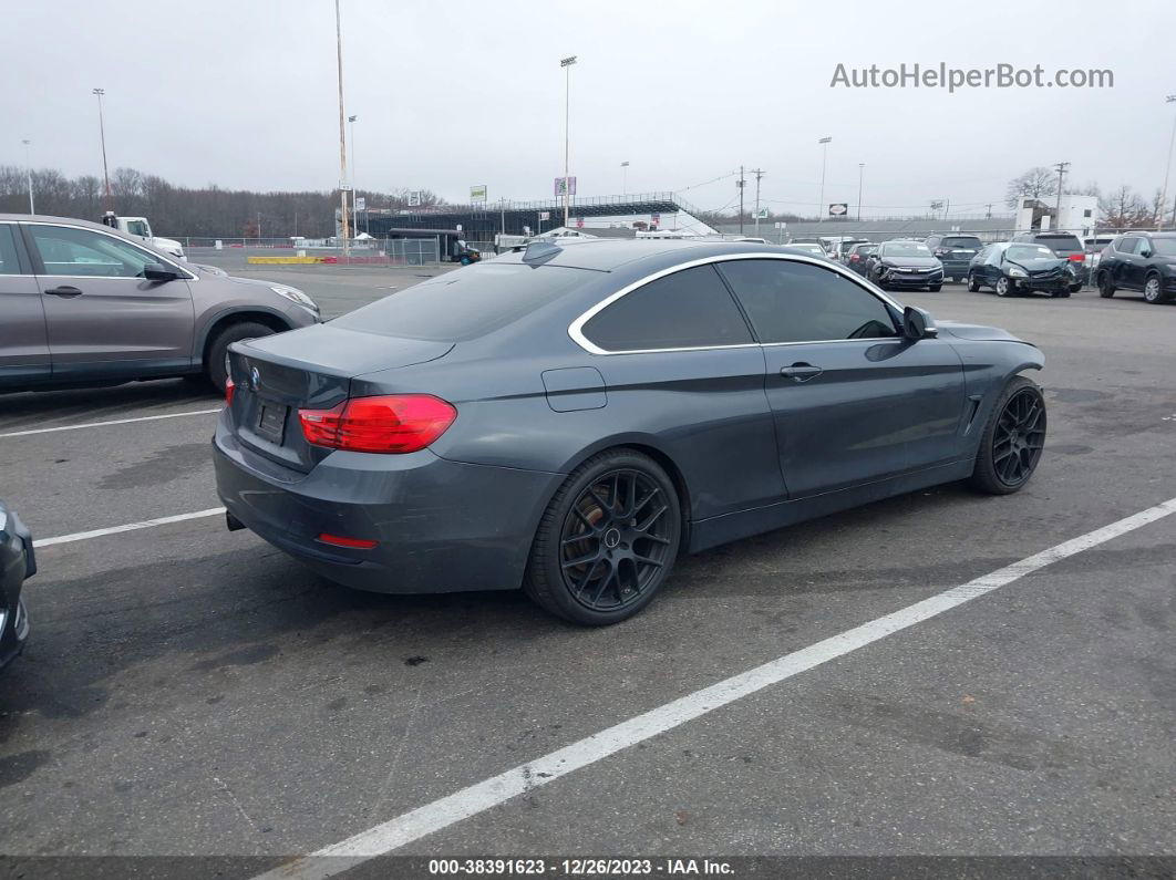 2017 Bmw 430i   Gray vin: WBA4R7C3XHK896150