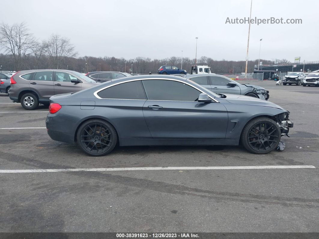 2017 Bmw 430i   Gray vin: WBA4R7C3XHK896150