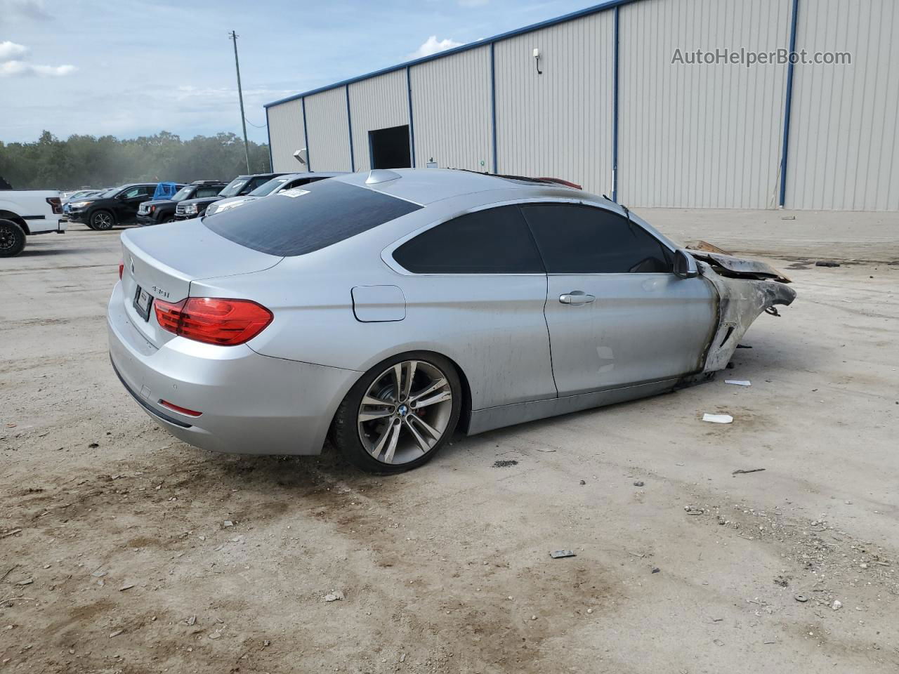 2017 Bmw 430i  Burn vin: WBA4R7C52HK895589