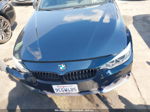 2017 Bmw 430i   Blue vin: WBA4R7C54HK895559