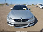 2017 Bmw 430i   Silver vin: WBA4R7C57HK895877