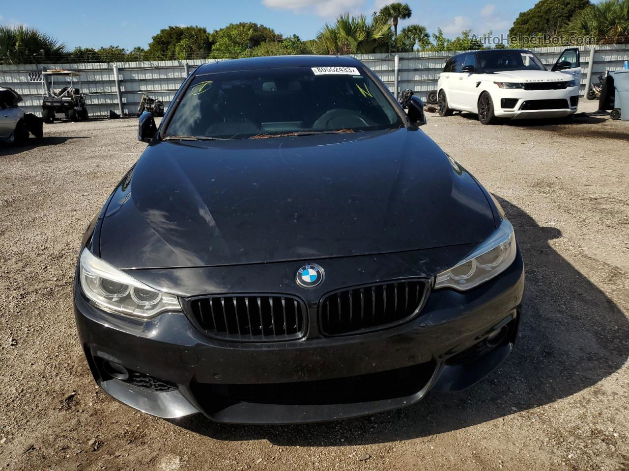 2017 Bmw 430i  Black vin: WBA4R7C58HK679519