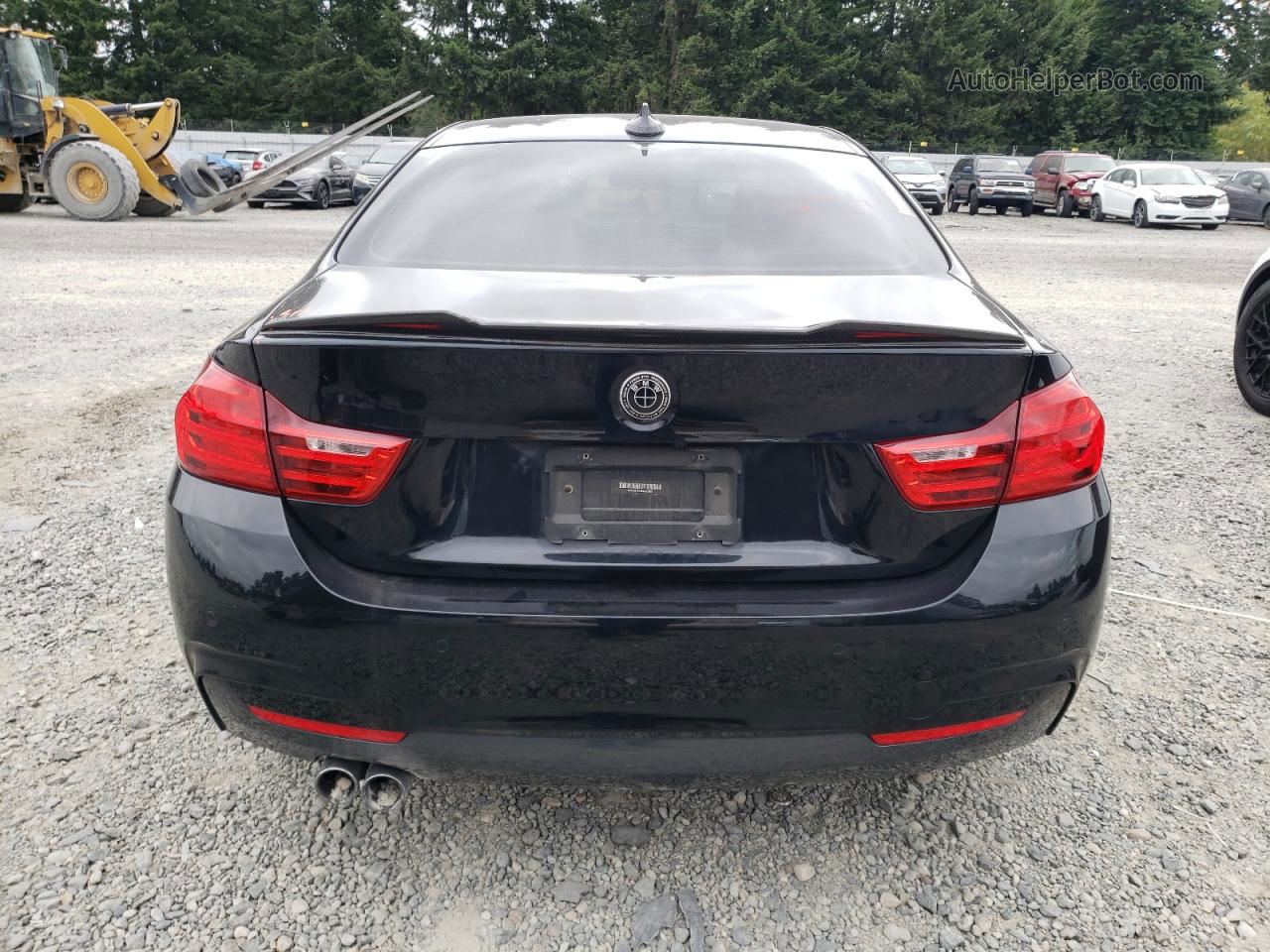 2017 Bmw 430i  Black vin: WBA4R7C5XHK679988