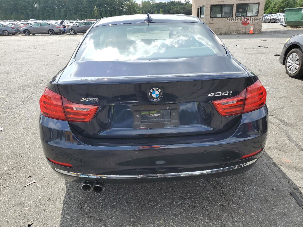 2017 Bmw 430xi  Blue vin: WBA4R9C32HK878768