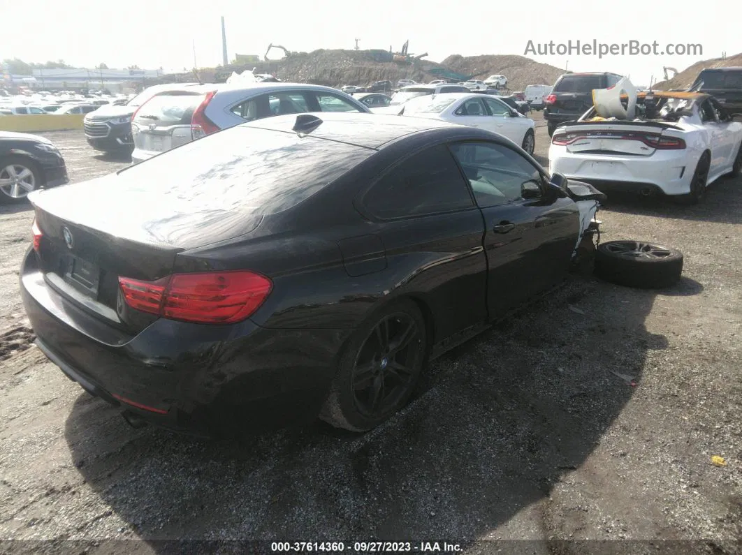 2017 Bmw 430i Xdrive Black vin: WBA4R9C59HK680559