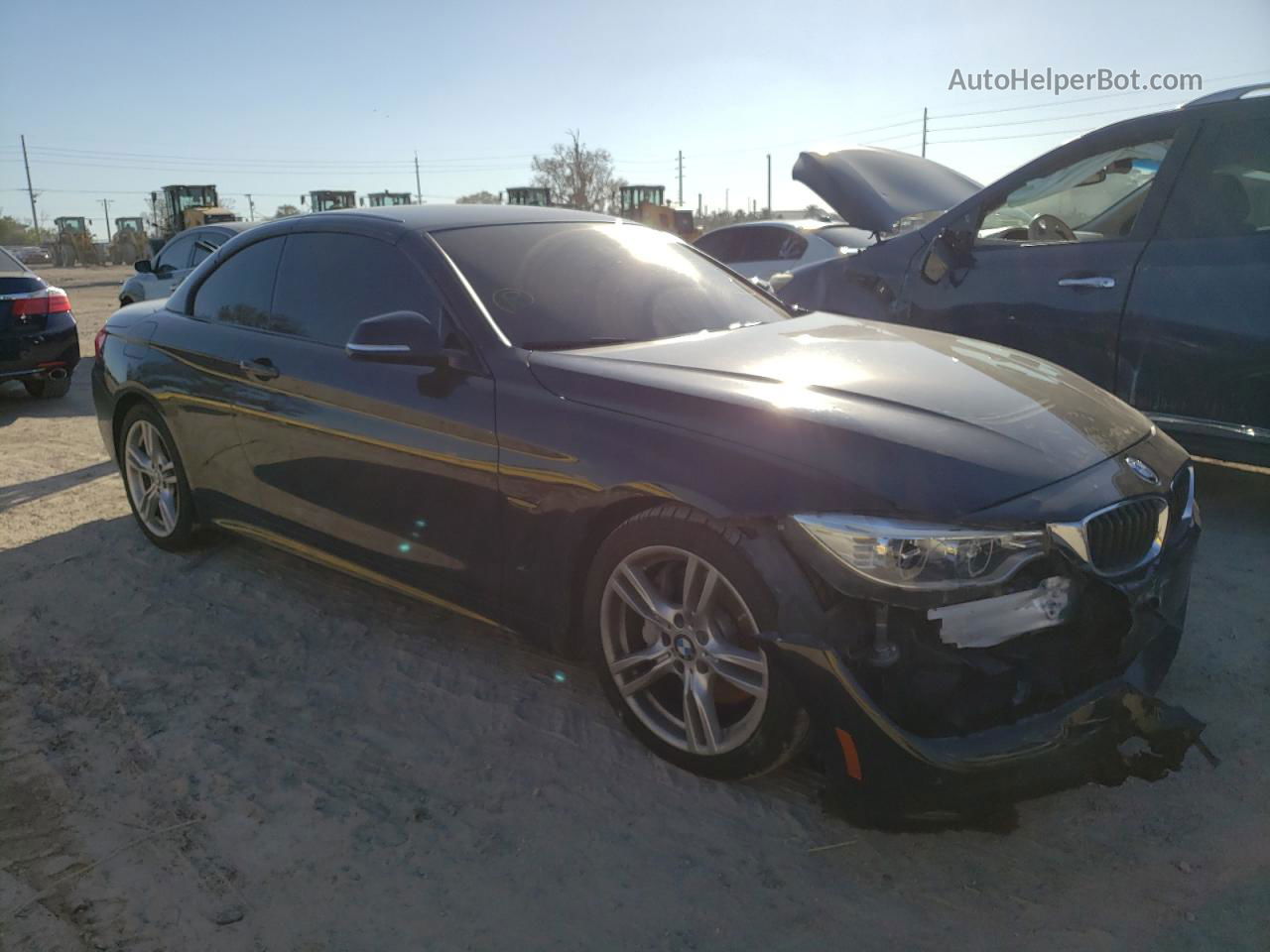 2017 Bmw 440i  Black vin: WBA4T9C50H5A14757