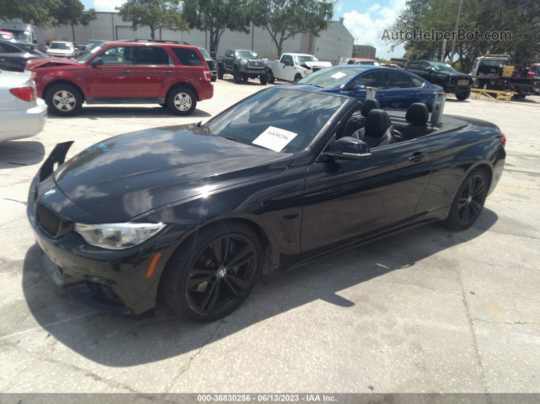 2017 Bmw 440i Black vin: WBA4T9C50H5A14998