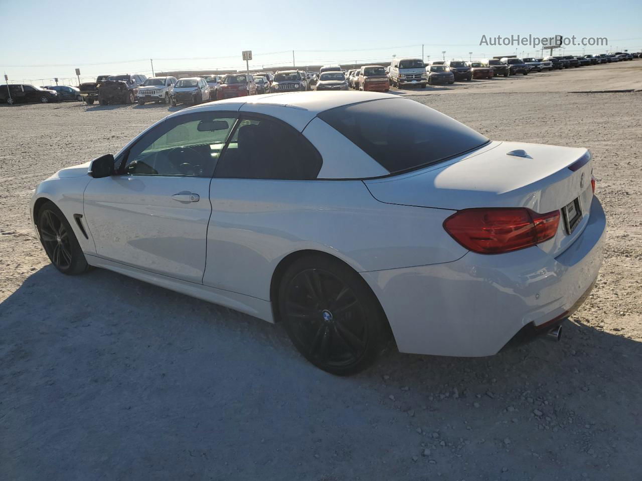 2017 Bmw 440i  White vin: WBA4T9C58H5A14960