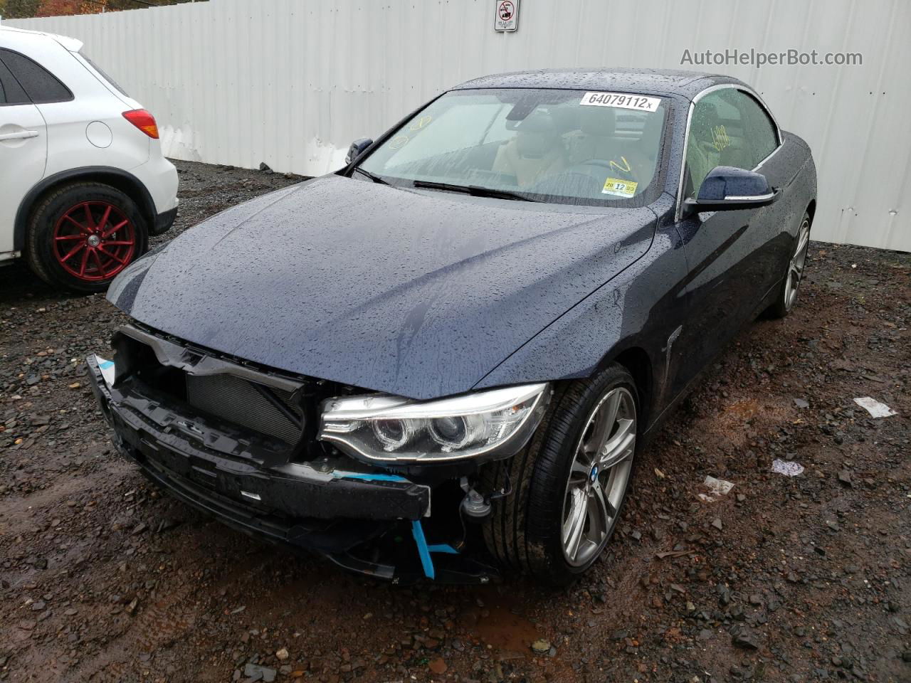 2017 Bmw 440xi  Синий vin: WBA4U1C35H5A16288