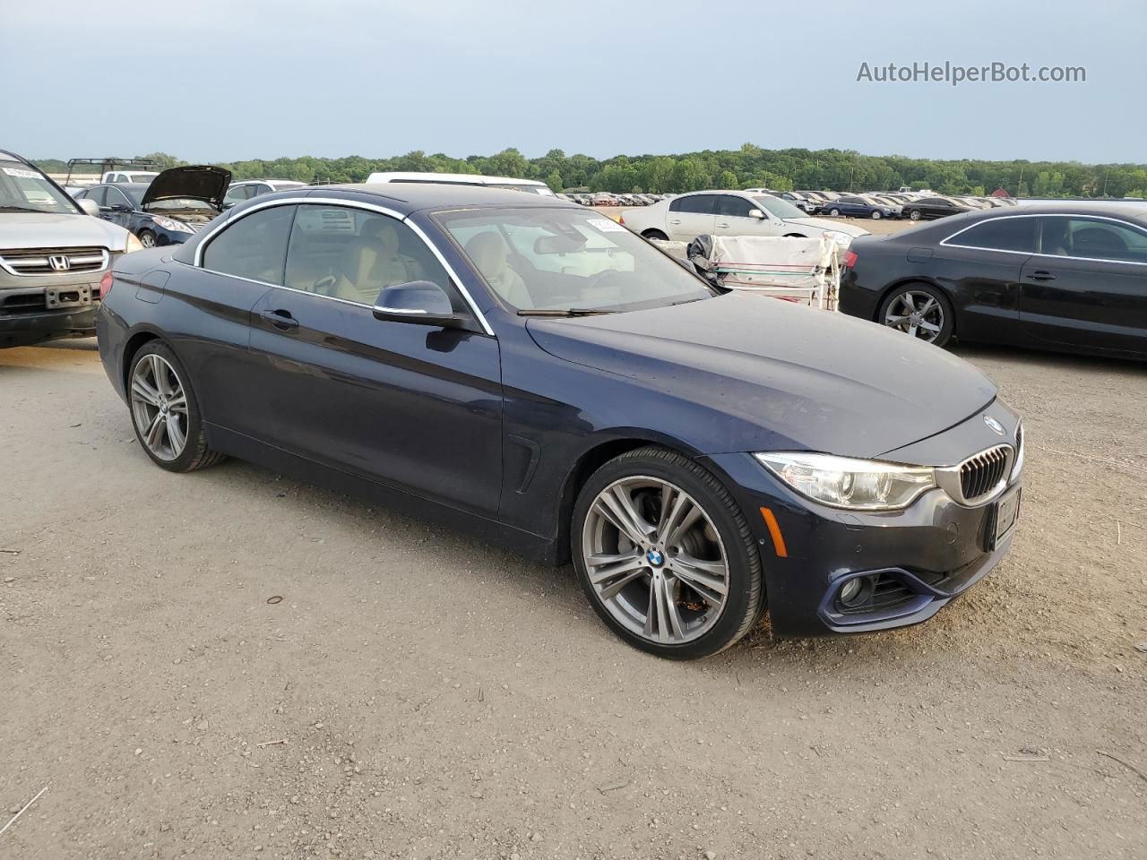 2017 Bmw 440xi  Blue vin: WBA4U1C53H5A15707