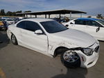 2017 Bmw 430i  White vin: WBA4U7C34H5J54887