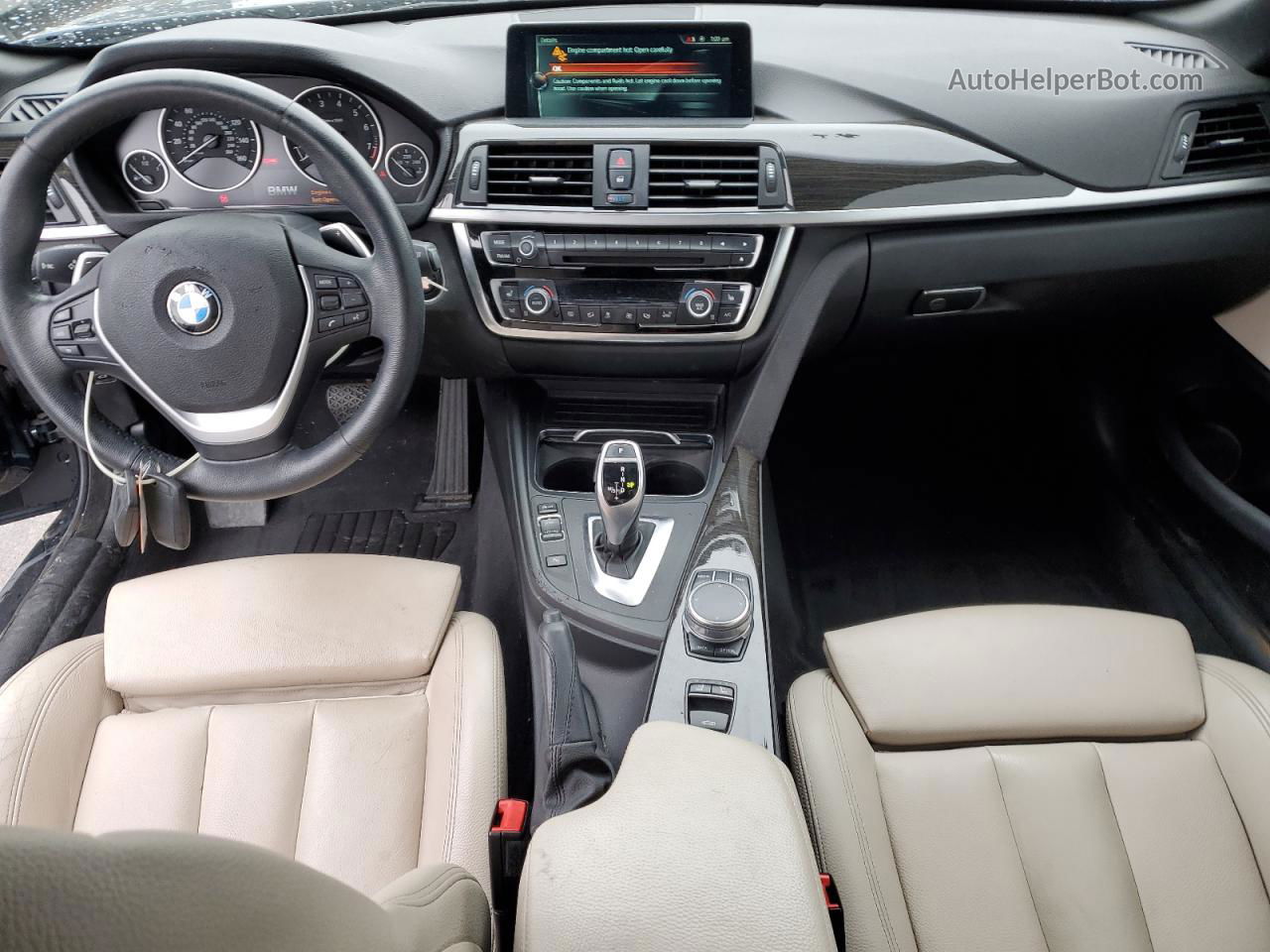 2017 Bmw 430i  Синий vin: WBA4U7C34H5J54985