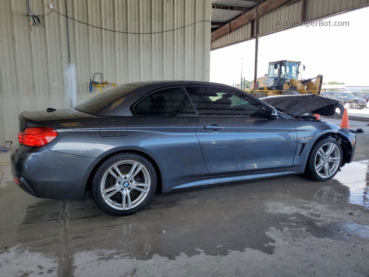 2017 Bmw 430i  Угольный vin: WBA4U7C36H5H20101