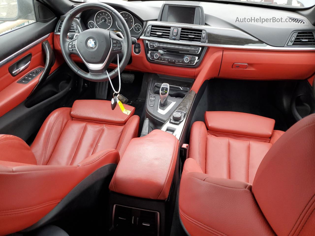 2017 Bmw 430i  Серый vin: WBA4U7C36H5J54986