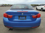 2017 Bmw 430i  Blue vin: WBA4U7C50H5D43332