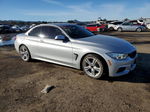 2017 Bmw 430i  Silver vin: WBA4U7C52H5D43249