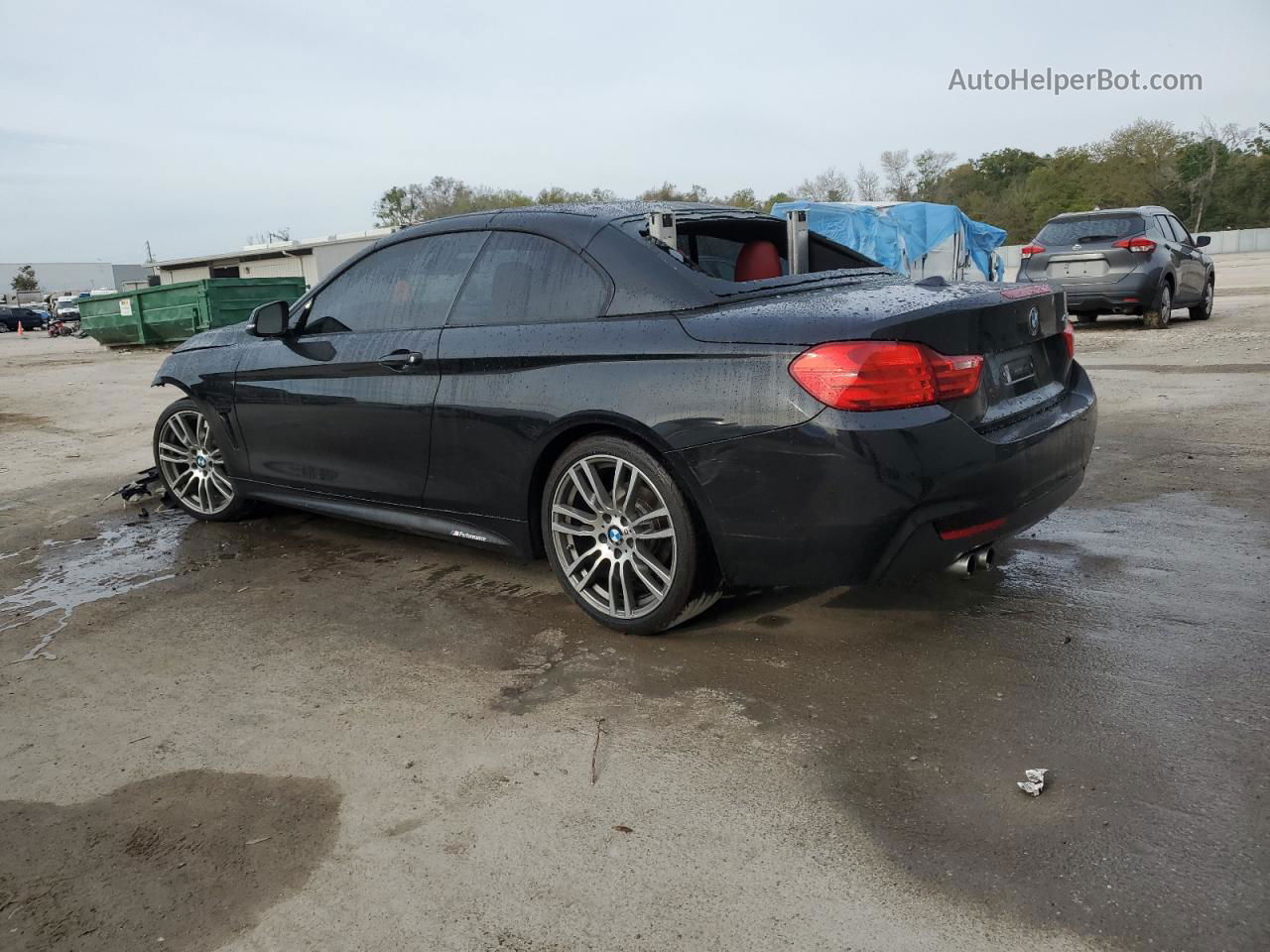 2017 Bmw 430i  Black vin: WBA4U7C54H5H19692