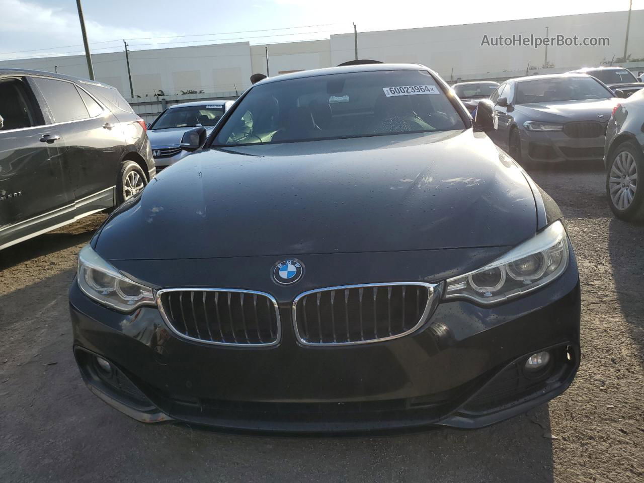 2017 Bmw 430i  Black vin: WBA4U7C57H5H19637