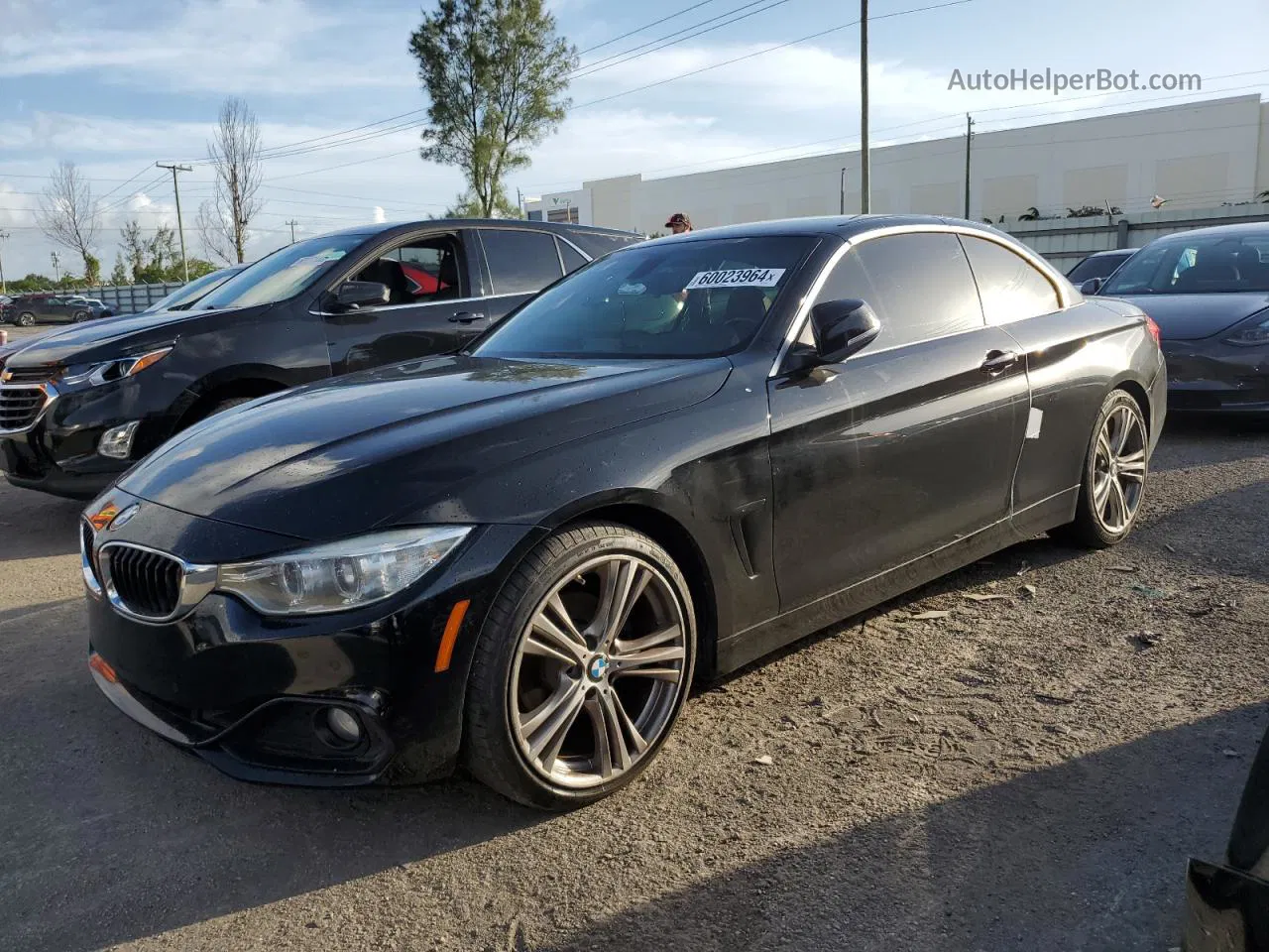 2017 Bmw 430i  Black vin: WBA4U7C57H5H19637