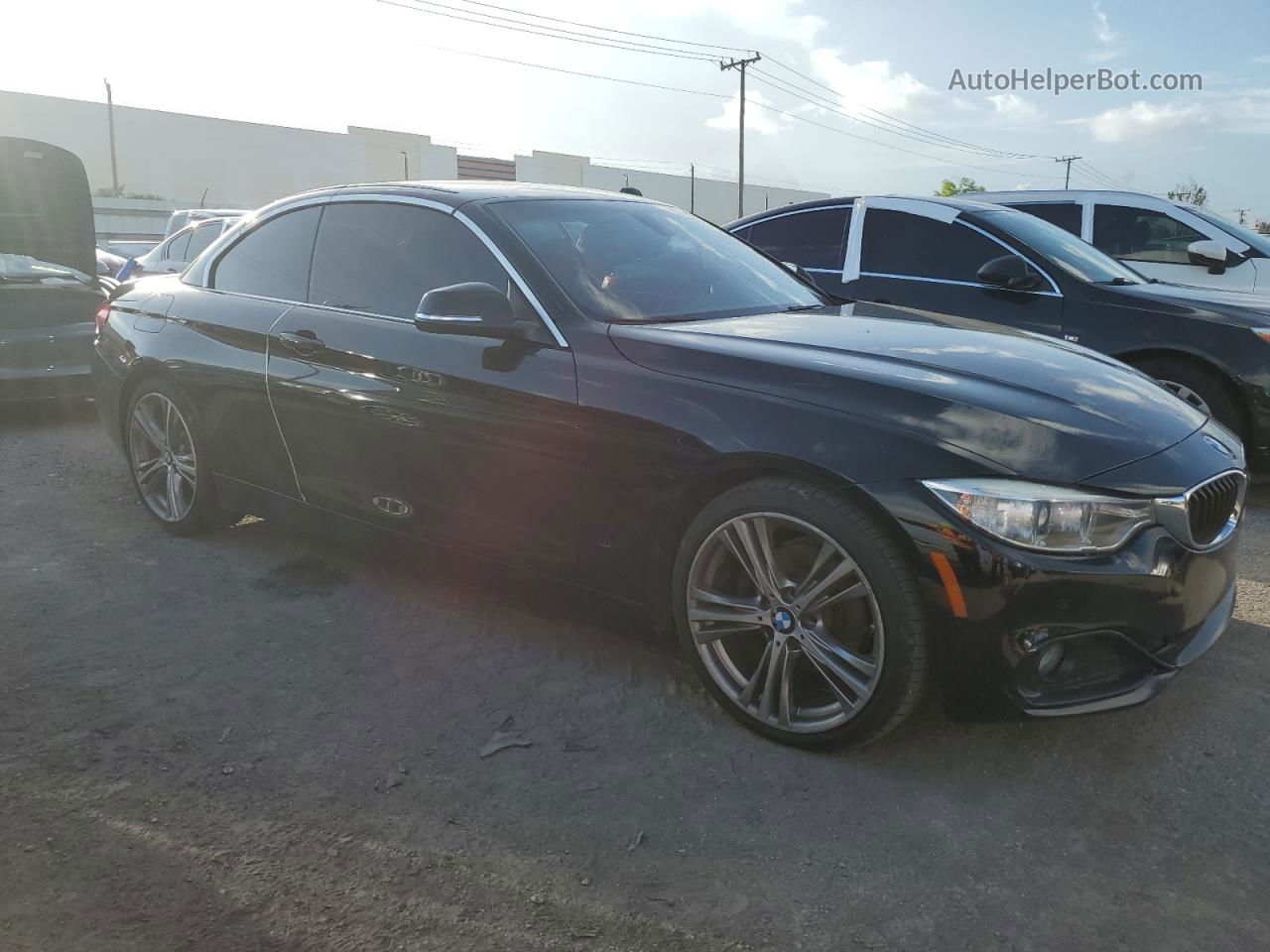 2017 Bmw 430i  Black vin: WBA4U7C57H5H19637