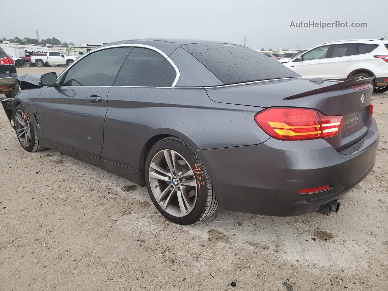 2017 Bmw 430i  Charcoal vin: WBA4U7C58H5H19467