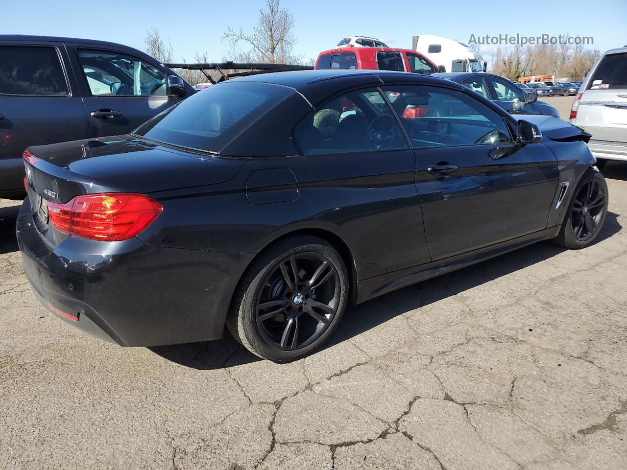 2017 Bmw 430xi  Black vin: WBA4U9C50H5D44136