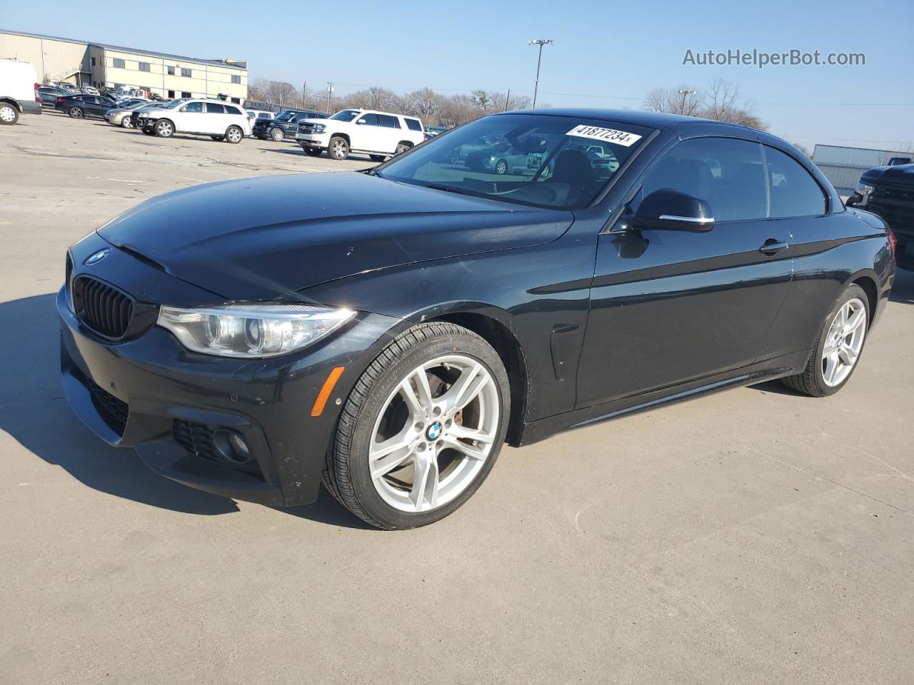 2017 Bmw 430xi  Black vin: WBA4U9C56H5D44173