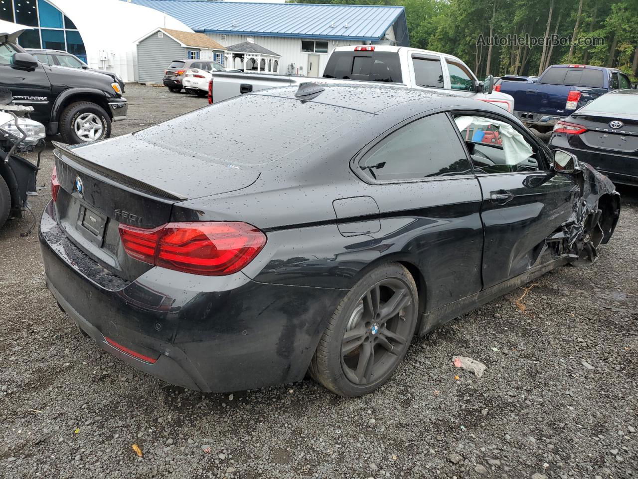 2020 Bmw 430i  Black vin: WBA4W3C03LFJ13131