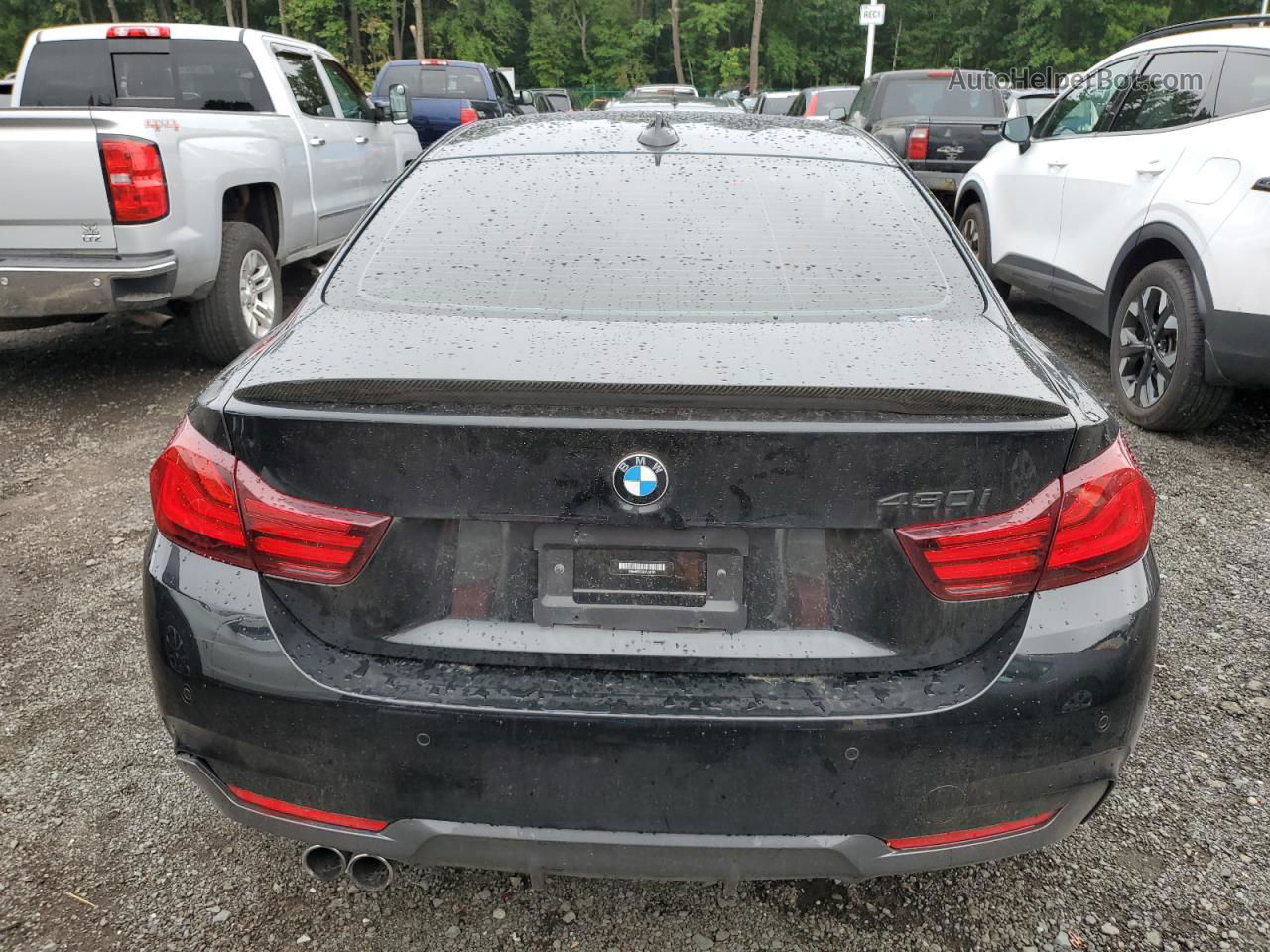 2020 Bmw 430i  Black vin: WBA4W3C03LFJ13131