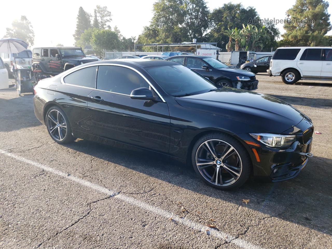 2020 Bmw 430i  Black vin: WBA4W3C04LFH07746