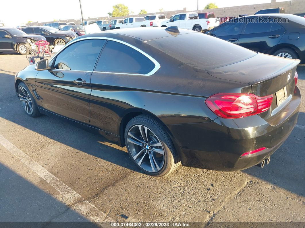 2020 Bmw 4 Series 430i Black vin: WBA4W3C06LFH15749