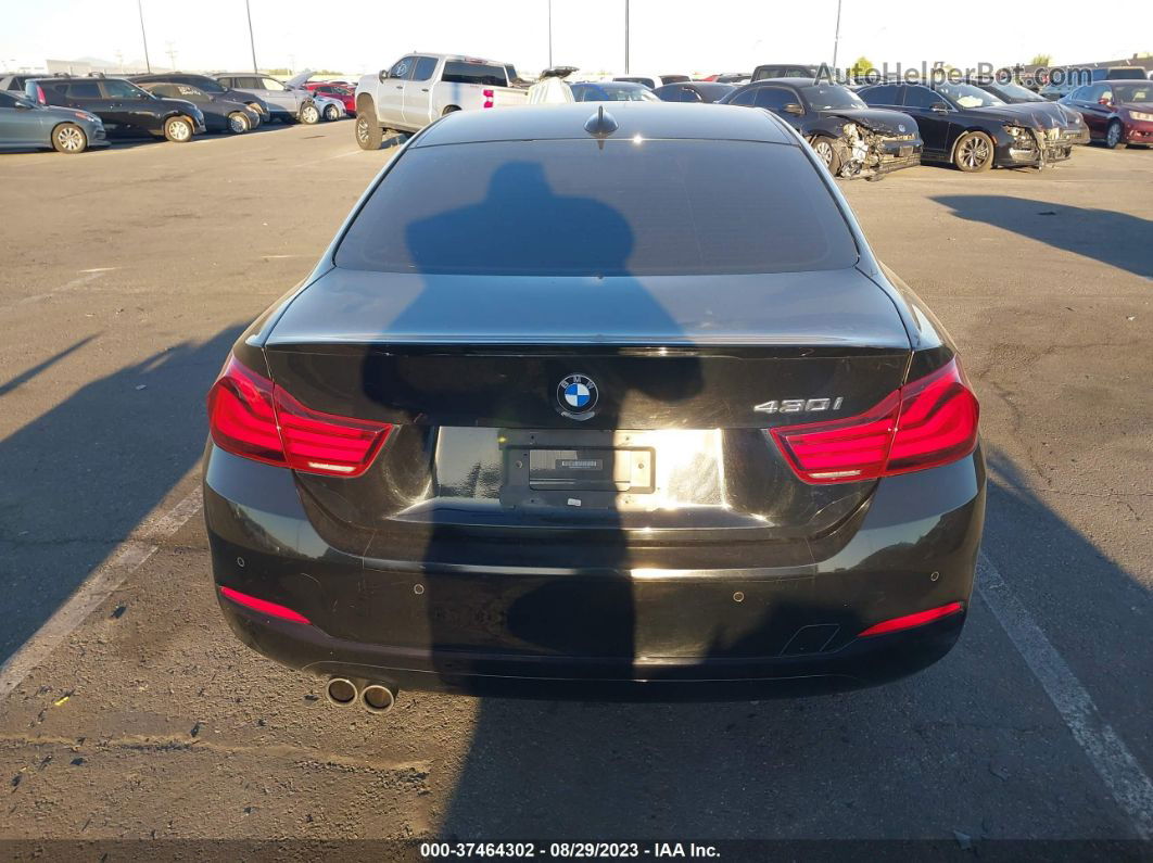 2020 Bmw 4 Series 430i Black vin: WBA4W3C06LFH15749