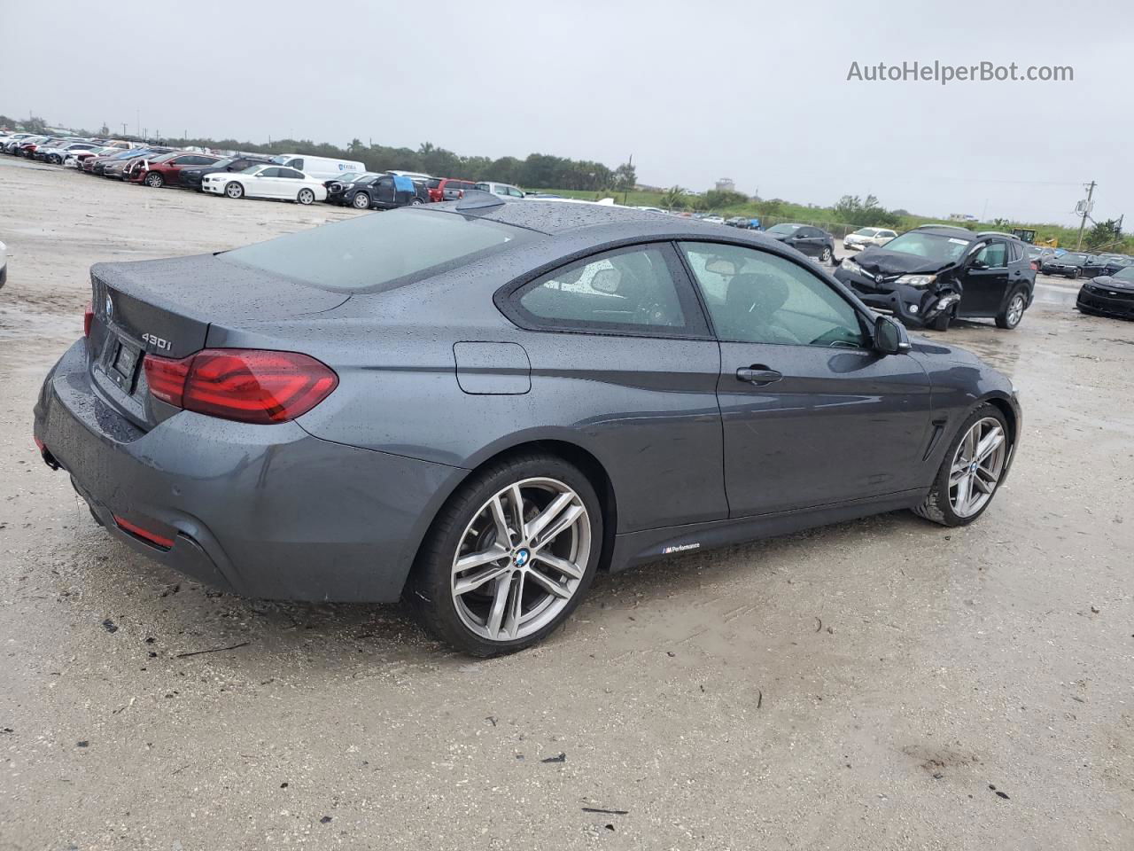 2020 Bmw 430i  Gray vin: WBA4W3C06LFH34169