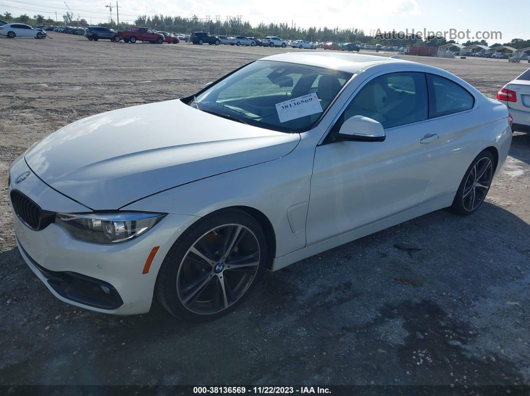 2020 Bmw 4 Series 430i White vin: WBA4W3C06LFJ79821