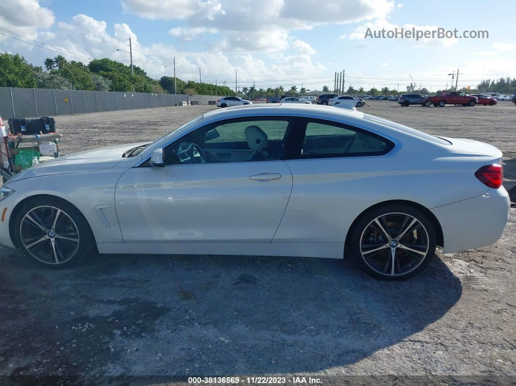 2020 Bmw 4 Series 430i Белый vin: WBA4W3C06LFJ79821