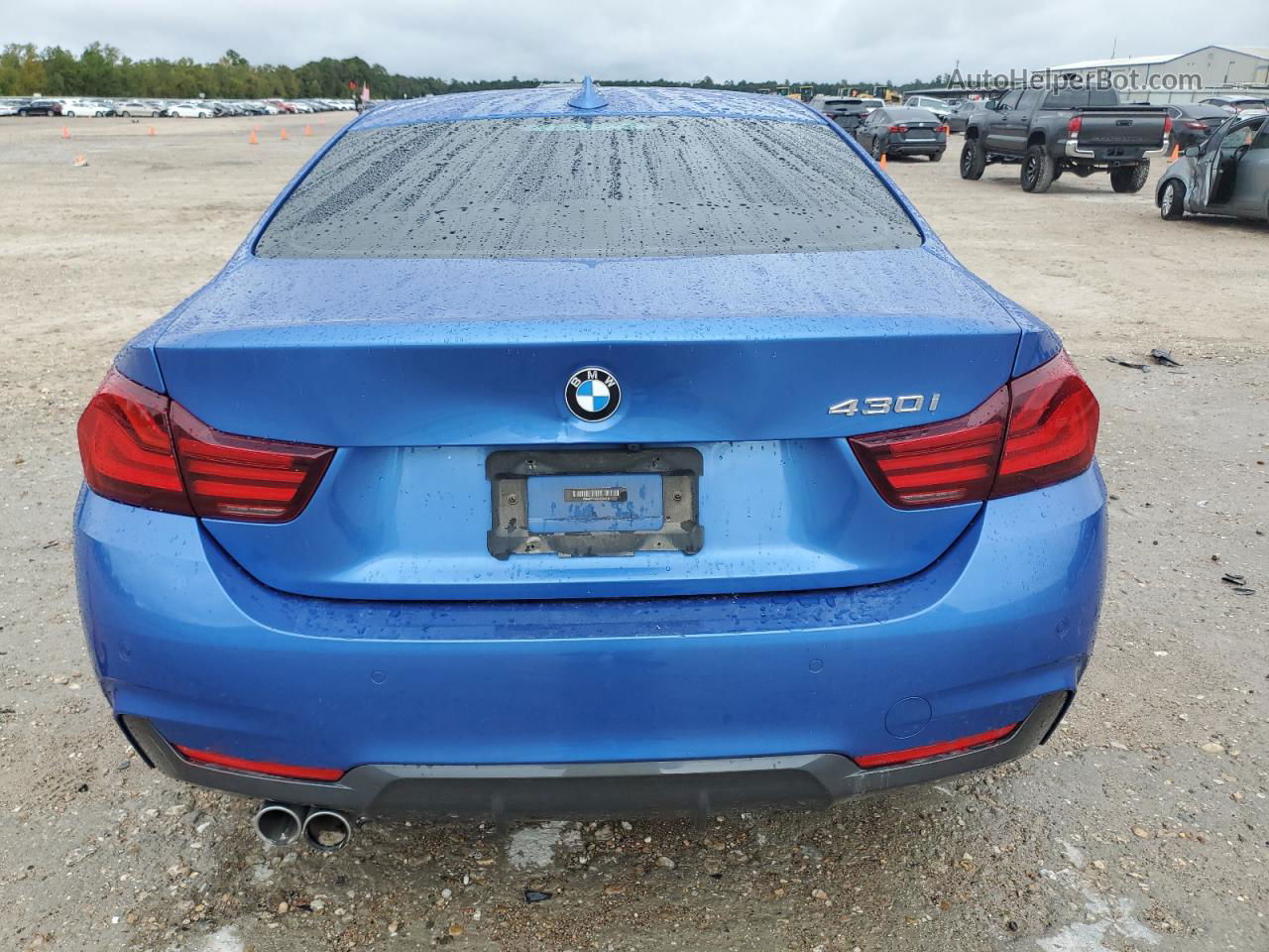 2020 Bmw 430i  Blue vin: WBA4W3C08LFJ39479