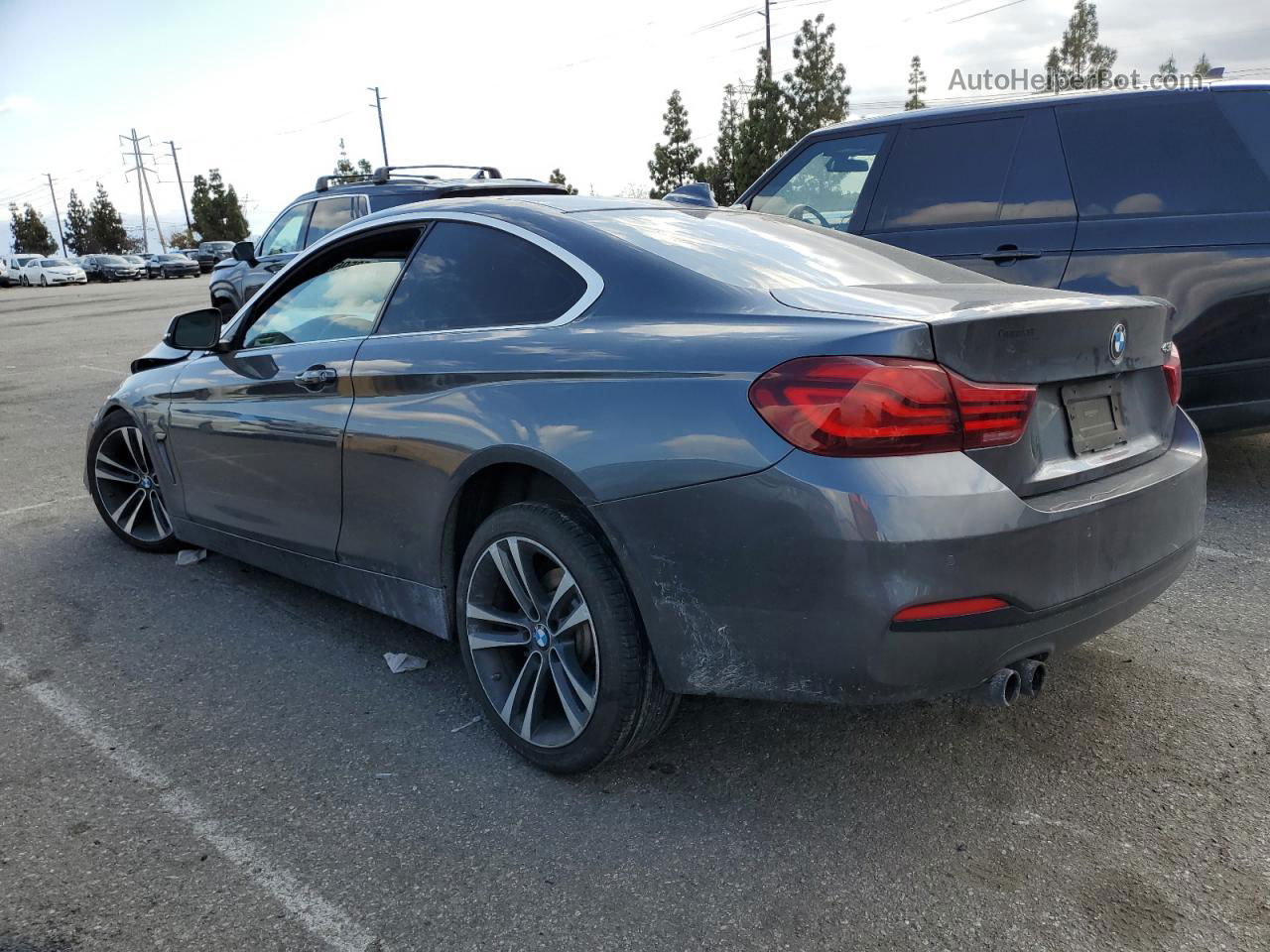 2020 Bmw 430i  Gray vin: WBA4W3C09LFH11789