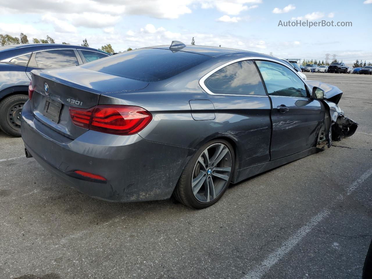 2020 Bmw 430i  Gray vin: WBA4W3C09LFH11789