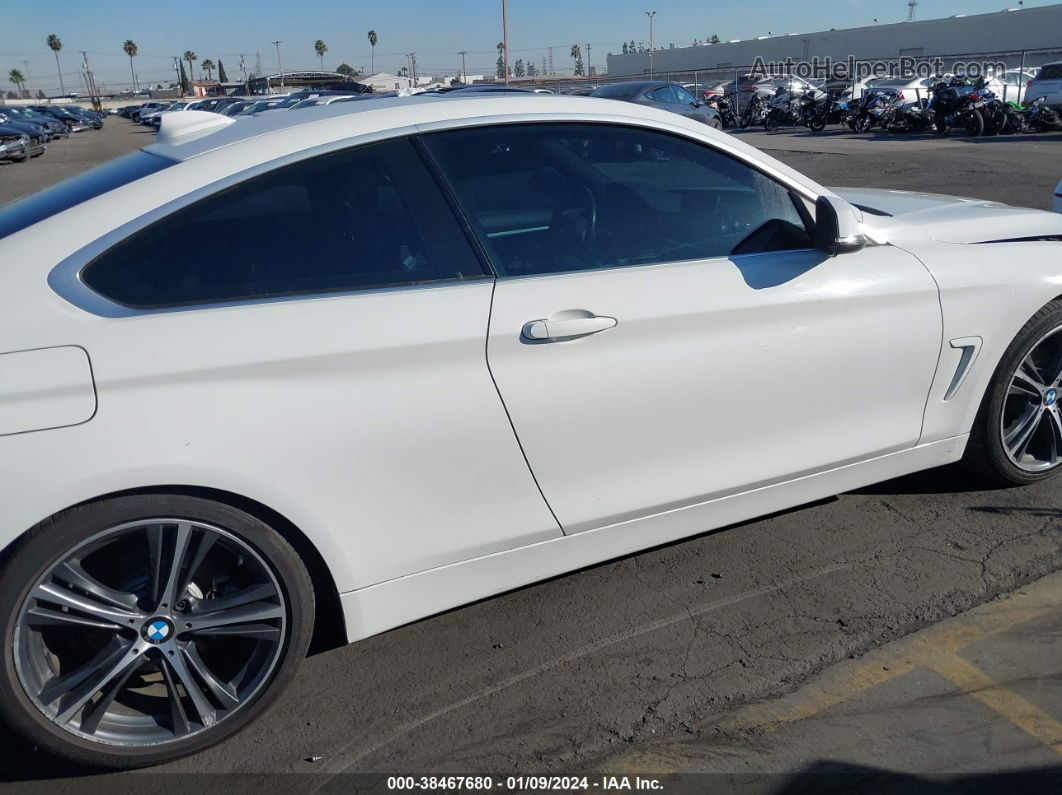 2018 Bmw 430i   White vin: WBA4W3C51JAF91458