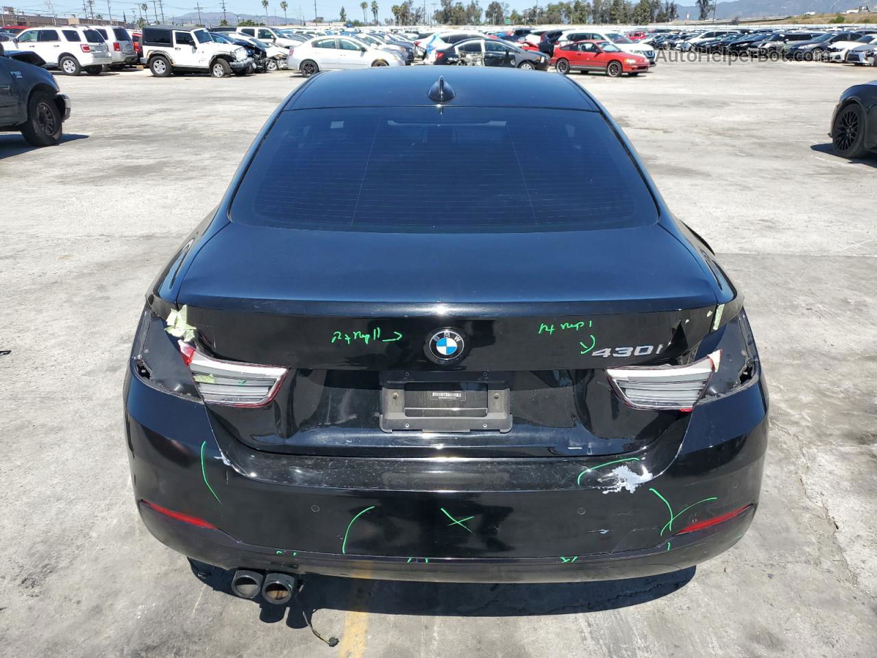 2018 Bmw 430i  Black vin: WBA4W3C54JAC97164