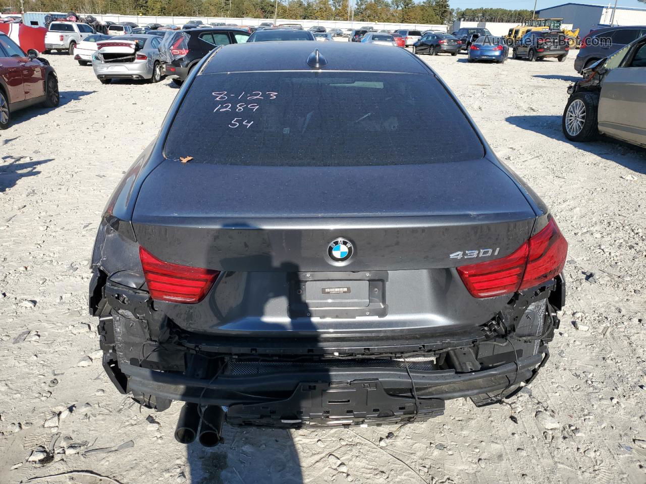 2018 Bmw 430i  Gray vin: WBA4W3C54JAF91289