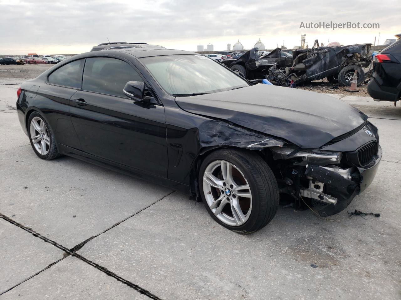 2018 Bmw 430i  Black vin: WBA4W3C54JAF91292